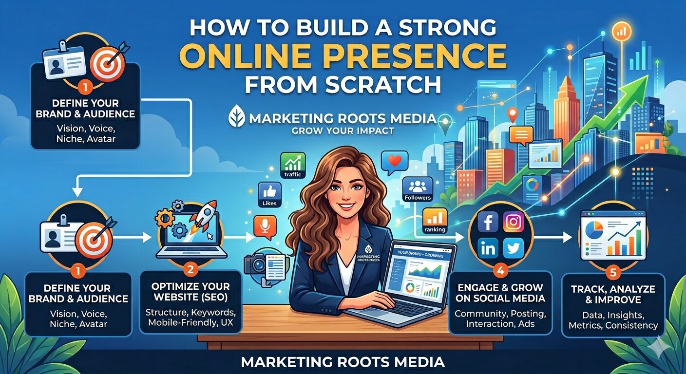 Marketing Roots Media help to grow your Business